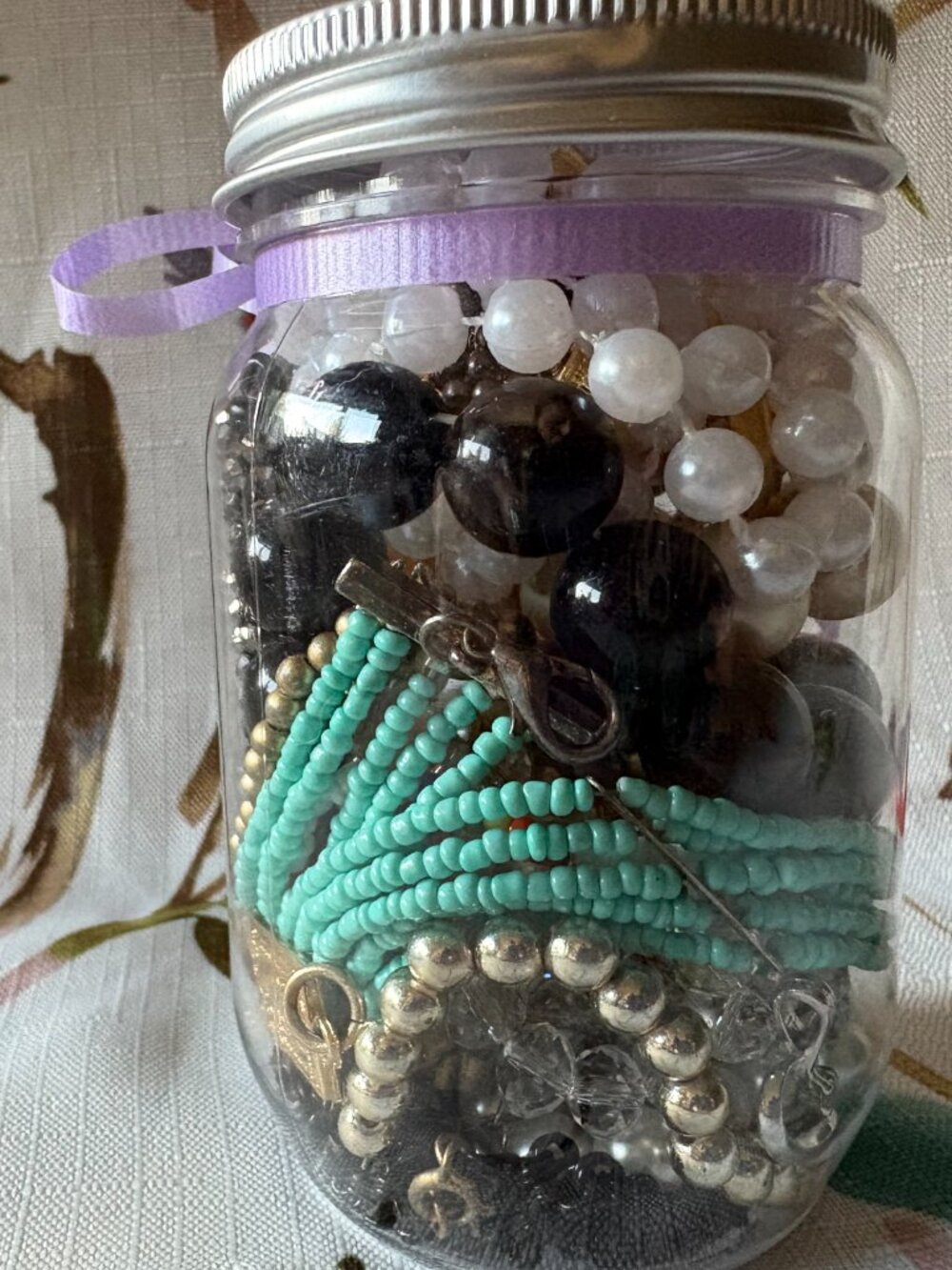 Mystery Jewelry Jar "Azul" - Picture 5 of 7